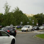 24.08.2022. Kielce. Korki w okolicy Galerii Korona / Fot. Sebastian Kalwat - Radio Kielce