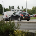 24.08.2022. Kielce. Korki w okolicy Galerii Korona / Fot. Sebastian Kalwat - Radio Kielce