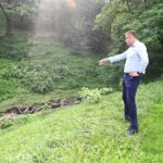 24.08.2022. Sandomierz. Skutki burz. Park Piszczele / Fot. Urząd Miasta Sandomierz