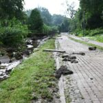 24.08.2022. Sandomierz. Skutki burz. Park Piszczele / Fot. Urząd Miasta Sandomierz