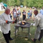 21.08.2022. Tokarnia. XXX Wytopki Ołowiu w Parku Etnograficznym w Tokarni / Fot. Bartosz Bogucki - Radio Kielce