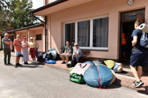 08.08.2022. Końskie. Pielgrzymka dekanatu koneckiego diecezji radomskiej na Jasną Górę / Fot. Magdalena Galas-Klusek - Radio Kielce