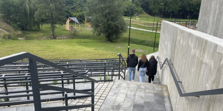 17.08.2022. Szydłów. Park miejski / Fot. Grażyna Szlęzak - Radio Kielce