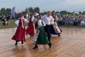 15.08.2022. Sandomierz. Miejskie dożynki. / Fot. Grażyna Szlęzak - Radio Kielce