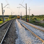 Budowa nowego przystanku kolejowego w Dąbrówce Zabłotniej / Fot. PKP PLK