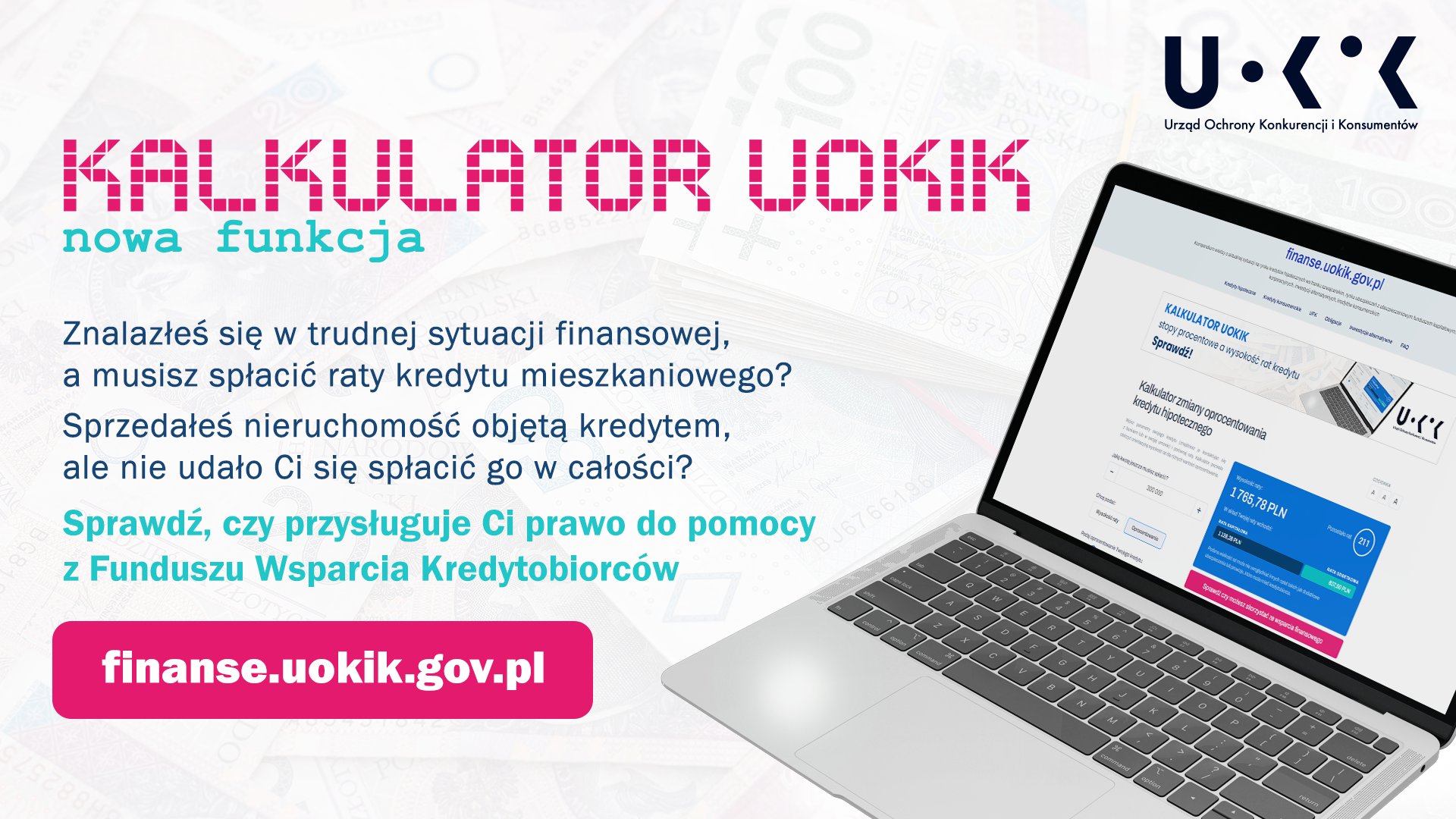 Wakacje kredytowe. UOKiK uruchomił specjalny kalkulator - Radio Kielce