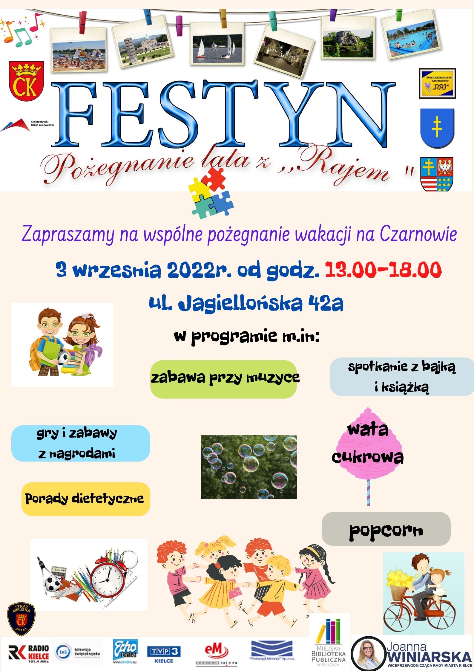 Festyn Pożegnanie lata z „Rajem” - Radio Kielce