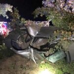 31.08.2022. Pokrzywnica. Wypadek / Fot. PSP Starachowice