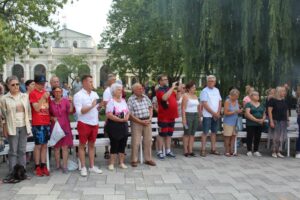 01.08.2022. Busko-Zdrój. Obchody 78. rocznicy wybuchu Powstania Warszawskiego / Fot. Marta Gajda-Kruk - Radio Kielce