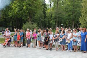 01.08.2022. Busko-Zdrój. Obchody 78. rocznicy wybuchu Powstania Warszawskiego / Fot. Marta Gajda-Kruk - Radio Kielce