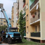 02.08.2022. W Pińczowie rozpoczęły się zdjęcia do najnowszej produkcji znanego reżysera Jana Jakuba Kolskiego pod tytułem „Wariaci” / Fot. Marta Gajda-Kruk - Radio Kielce