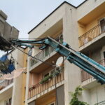 02.08.2022. W Pińczowie rozpoczęły się zdjęcia do najnowszej produkcji znanego reżysera Jana Jakuba Kolskiego pod tytułem „Wariaci” / Fot. Marta Gajda-Kruk - Radio Kielce