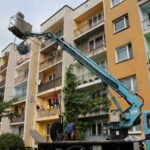 02.08.2022. W Pińczowie rozpoczęły się zdjęcia do najnowszej produkcji znanego reżysera Jana Jakuba Kolskiego pod tytułem „Wariaci” / Fot. Marta Gajda-Kruk - Radio Kielce