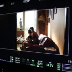 02.08.2022. W Pińczowie rozpoczęły się zdjęcia do najnowszej produkcji znanego reżysera Jana Jakuba Kolskiego pod tytułem „Wariaci” / Fot. Marta Gajda-Kruk - Radio Kielce