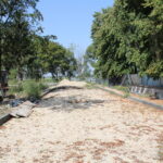 25.08.2022. Pińczów. Prace przy modernizacji dworca autobusowego / Fot. Marta Gajda-Kruk - Radio Kielce