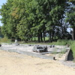 25.08.2022. Pińczów. Prace przy modernizacji dworca autobusowego / Fot. Marta Gajda-Kruk - Radio Kielce