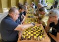 25.08.2022. Kielce. Park Miejski. Wakacyjna Szkoła Szachowa Polskiego Radia Kielce / Fot. Jakub Rożek - Radio Kielce