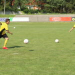 28.08.2022. Jędrzejów. „Piłkarskie warsztaty z gwiazdami”. / Fot. Marta Gajda-Kruk - Radio Kielce.