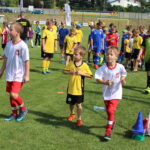 28.08.2022. Jędrzejów. „Piłkarskie warsztaty z gwiazdami”. / Fot. Marta Gajda-Kruk - Radio Kielce.