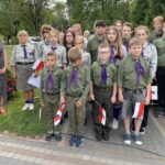 01.08.2022. Staszów. Obchody 78. rocznicy wybuchu Powstania Warszawskiego / Fot. Grażyna Szlęzak - Radio Kielce