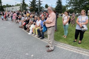 01.08.2022. Staszów. Obchody 78. rocznicy wybuchu Powstania Warszawskiego / Fot. Grażyna Szlęzak - Radio Kielce