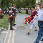 01.08.2022. Staszów. Obchody 78. rocznicy wybuchu Powstania Warszawskiego / Fot. Grażyna Szlęzak - Radio Kielce