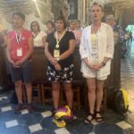 04.08.2022. Sandomierz. Pielgrzymka na Jasną Górę. Msza święta / Fot. Grażyna Szlęzak - Radio Kielce