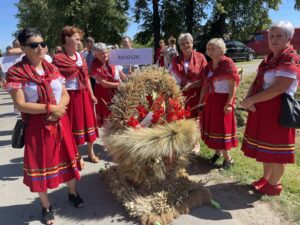 07.08.2022. Wilczyce. Dożynki / Fot. Grażyna Szlęzak - Radio Kielce