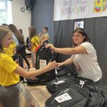 09.08.2022. Sandomierz. Wyprawki dla dzieci z Ukrainy / Fot. Grażyna Szlęzak - Radio Kielce