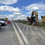 Sandomierz. Przygotowania do przebudowy starego mostu na Wiśle / Fot. Grażyna Szlęzak - Radio Kielce