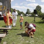 07.08.2022. Tokarnia. Park Etnograficzny. Niedziela ze św. Franciszkiem / Fot. Jarosław Kubalski - Radio Kielce
