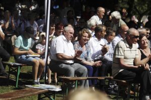 07.08.2022. Chmielnik. 22. Przegląd Zespołów Folklorystycznych i Solistów / Fot. Jarosław Kubalski - Radio Kielce