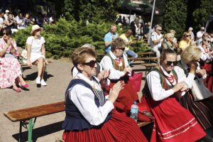 07.08.2022. Chmielnik. 22. Przegląd Zespołów Folklorystycznych i Solistów / Fot. Jarosław Kubalski - Radio Kielce