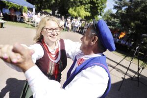 07.08.2022. Chmielnik. 22. Przegląd Zespołów Folklorystycznych i Solistów / Fot. Jarosław Kubalski - Radio Kielce