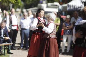 07.08.2022. Chmielnik. 22. Przegląd Zespołów Folklorystycznych i Solistów / Fot. Jarosław Kubalski - Radio Kielce