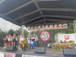 15.08.2022. Klimontów. Dożynki gminne. / Fot. Grażyna Szlęzak - Radio Kielce