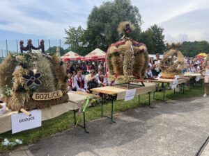 15.08.2022. Klimontów. Dożynki gminne. / Fot. Grażyna Szlęzak - Radio Kielce