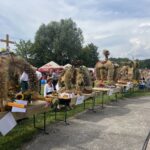 15.08.2022. Klimontów. Dożynki gminne. / Fot. Grażyna Szlęzak - Radio Kielce