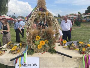 15.08.2022. Klimontów. Dożynki gminne. / Fot. Grażyna Szlęzak - Radio Kielce