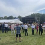 15.08.2022. Klimontów. Dożynki gminne. / Fot. Grażyna Szlęzak - Radio Kielce