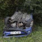 10.08.2022. Lisów. Wypadek na DK 73 / Fot. Jarosław Kubalski - Radio Kielce