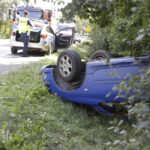 10.08.2022. Lisów. Wypadek na DK 73 / Fot. Jarosław Kubalski - Radio Kielce