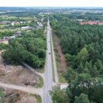 10.08.2022. Kielce. Remont ulicy Wojska Polskiego od ronda Czwartaków do granicy miasta z gminą Daleszyce / Fot. Jarosław Kubalski - Radio Kielce