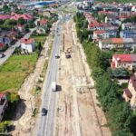 10.08.2022. Kielce. Remont ulicy Wojska Polskiego od ronda Czwartaków do granicy miasta z gminą Daleszyce / Fot. Jarosław Kubalski - Radio Kielce