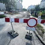 12.08.2022. Kielce. Zamknięty wlot ul. niskiej do al. Solidarności / Fot. Jarosław Kubalski - Radio Kielce