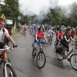 13.08.2022. Zagnańsk. IV Rajd Rowerowy Szlakiem Brygady Świętokrzyskiej Narodowych Sił Zbrojnych / Fot. Jarosław Kubalski - Radio Kielce