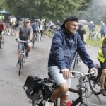 13.08.2022. Zagnańsk. IV Rajd Rowerowy Szlakiem Brygady Świętokrzyskiej Narodowych Sił Zbrojnych / Fot. Jarosław Kubalski - Radio Kielce