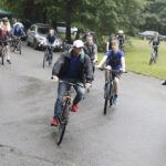 13.08.2022. Zagnańsk. IV Rajd Rowerowy Szlakiem Brygady Świętokrzyskiej Narodowych Sił Zbrojnych / Fot. Jarosław Kubalski - Radio Kielce