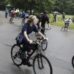 13.08.2022. Zagnańsk. IV Rajd Rowerowy Szlakiem Brygady Świętokrzyskiej Narodowych Sił Zbrojnych / Fot. Jarosław Kubalski - Radio Kielce