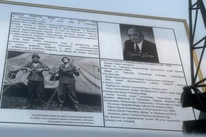 22.08.2022. Sandomierz. 3. Batalion Radiotechniczny. Prof. Zbigniew Religa na początku lat 60. ubiegłego wieku służył w Batalionie Saperów / Fot. Grażyna Szlęzak - Radio Kielce